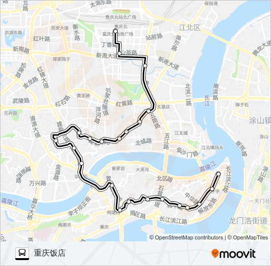 0491路夜班 Bus Line Map