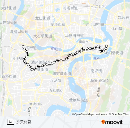0492路夜班 Bus Line Map