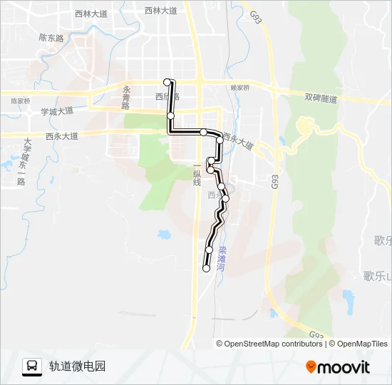 409路 Bus Line Map