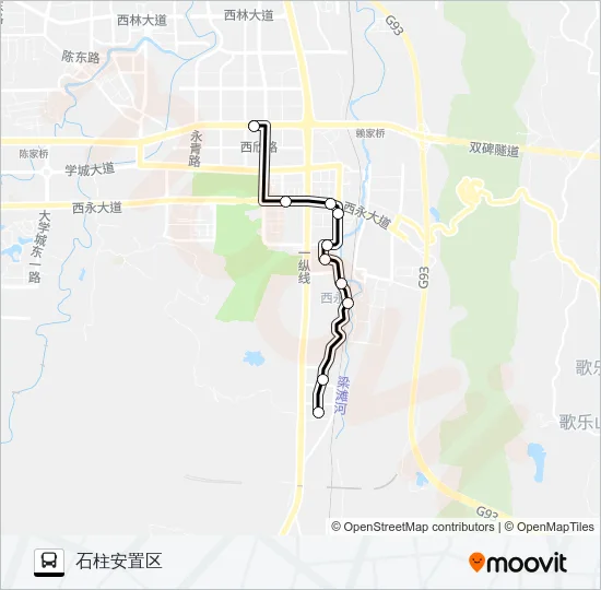 409路 Bus Line Map