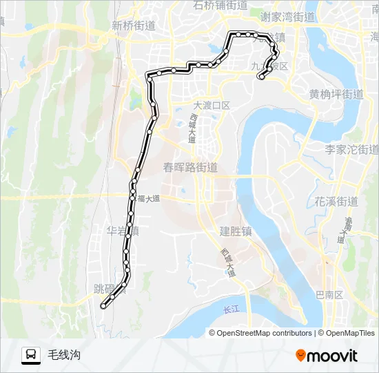 486路 Bus Line Map