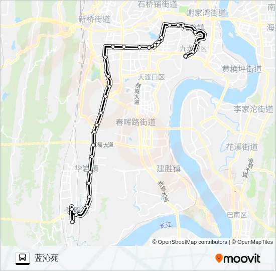 486路 Bus Line Map