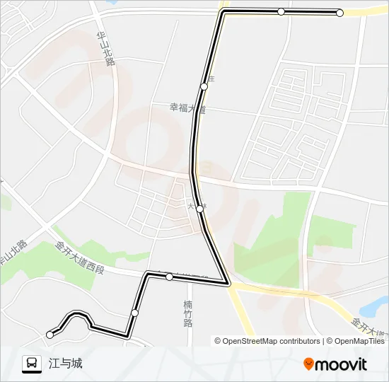 643路 Bus Line Map