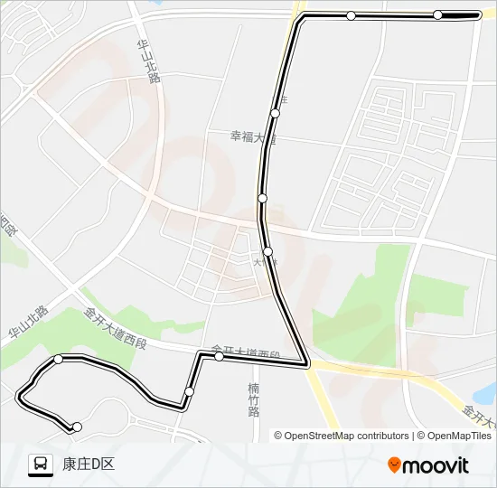 643路 Bus Line Map