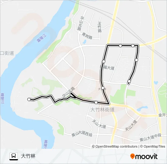 669路 Bus Line Map