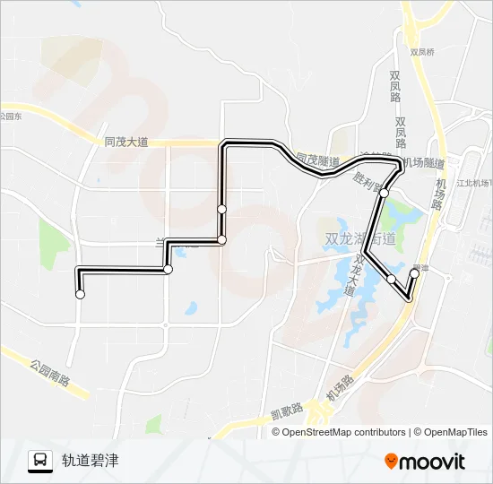 694路 Bus Line Map