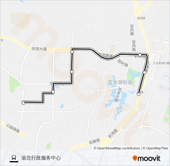 公交694路的线路图