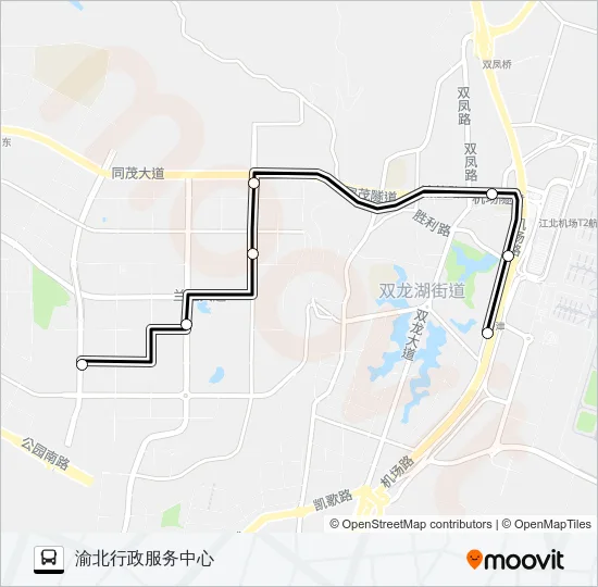694路 Bus Line Map