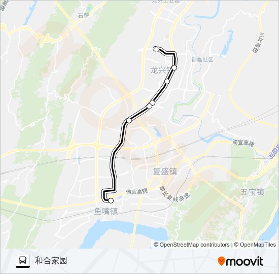 985公交车路线路线图图片