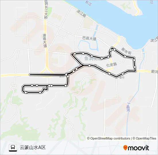 333路环线 Bus Line Map