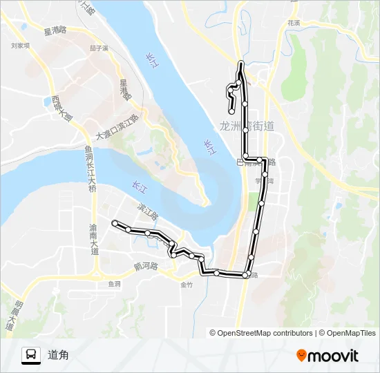 171路 Bus Line Map