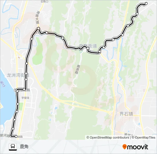 199路 Bus Line Map