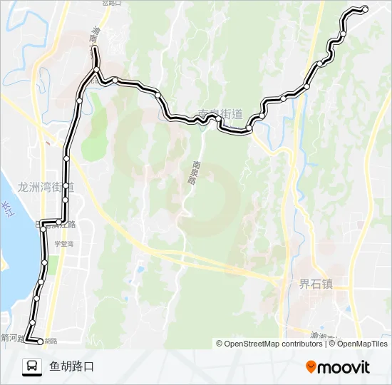 199路 Bus Line Map