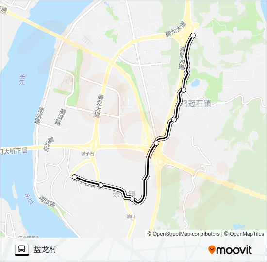 355路 Bus Line Map