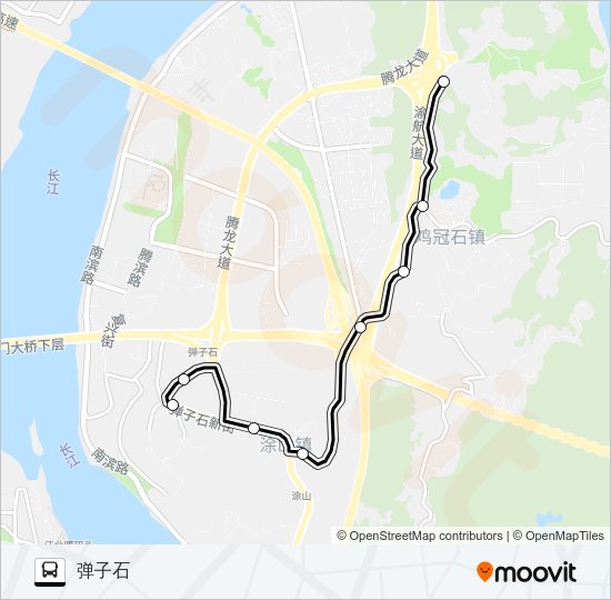 公交355路的线路图