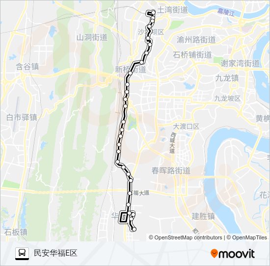 203路 bus Line Map