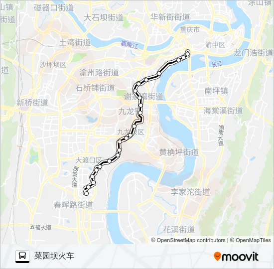 207路 Bus Line Map