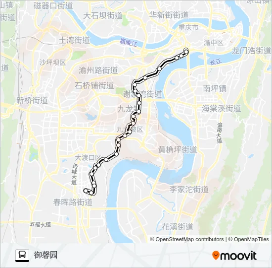 207路 Bus Line Map