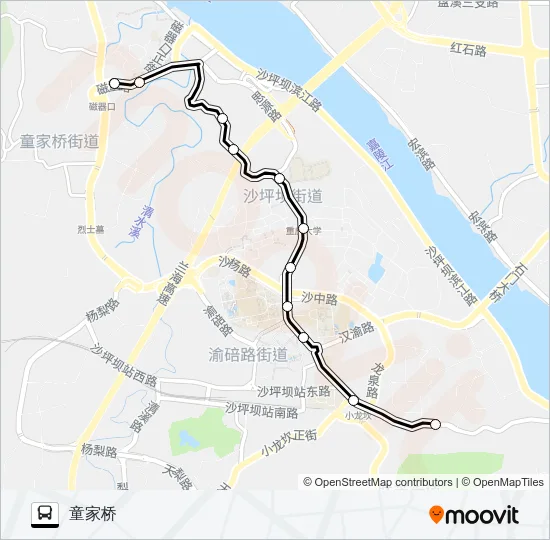 220路 Bus Line Map