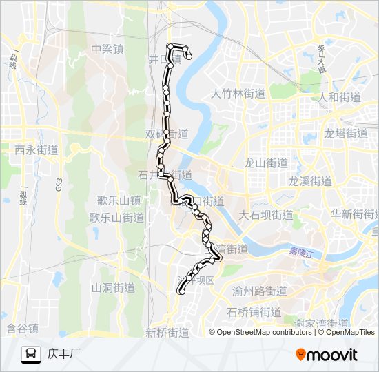 公交237路的线路图
