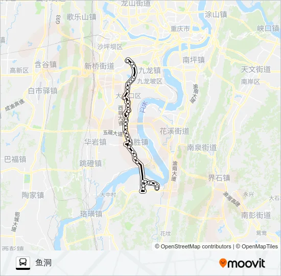 238路 Bus Line Map