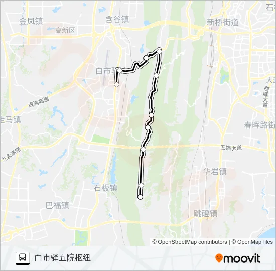 246路 Bus Line Map