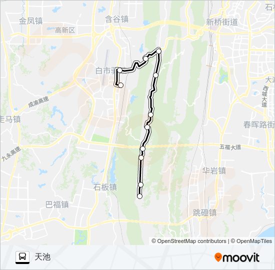 246路 bus Line Map