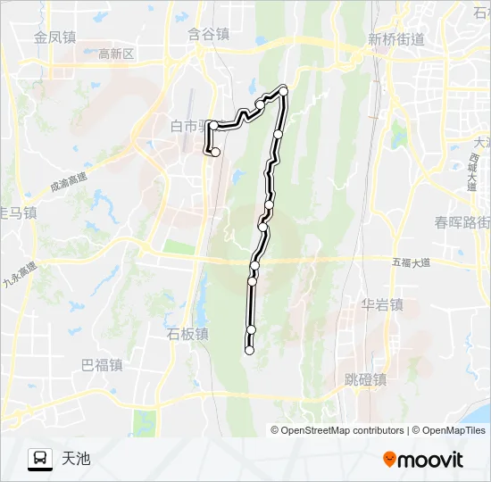 246路 Bus Line Map