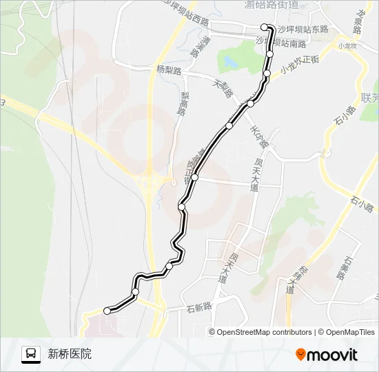 260路 Bus Line Map