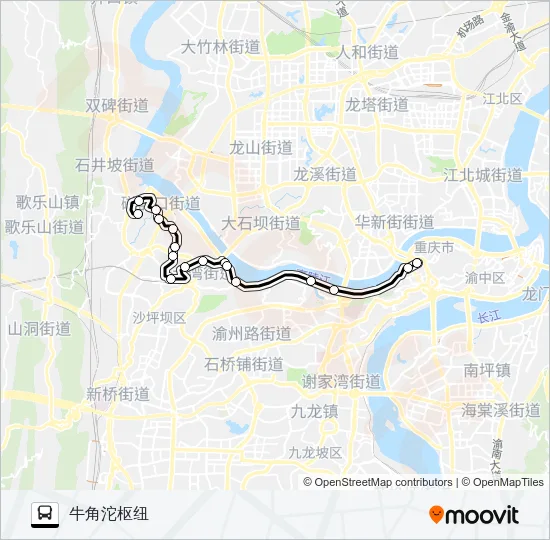 261路 Bus Line Map