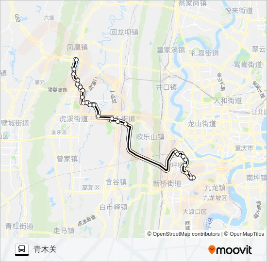 276路 Bus Line Map