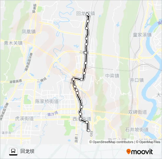 279路 Bus Line Map