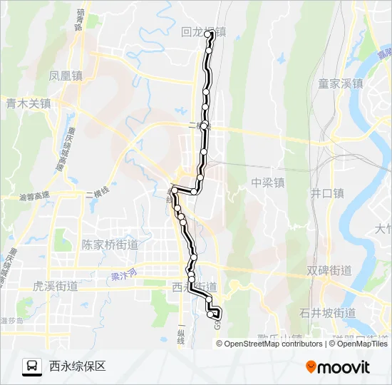 279路 Bus Line Map