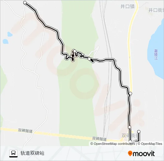296路 Bus Line Map