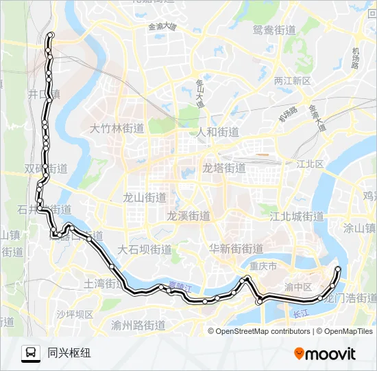 503路 Bus Line Map