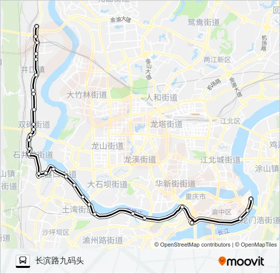 503路 Bus Line Map