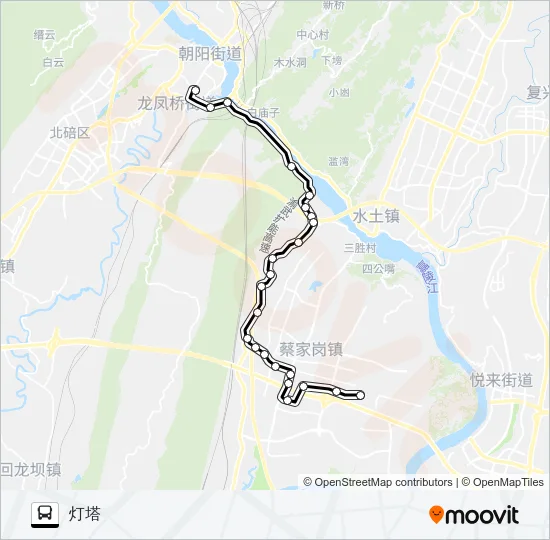 506路 Bus Line Map