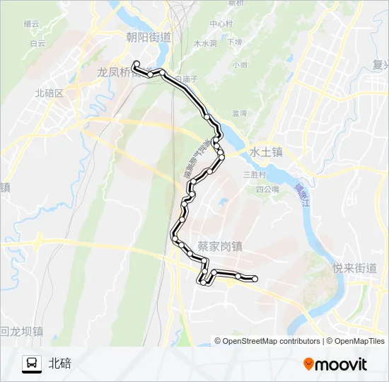 506路 Bus Line Map