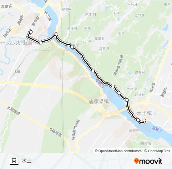 507路 Bus Line Map