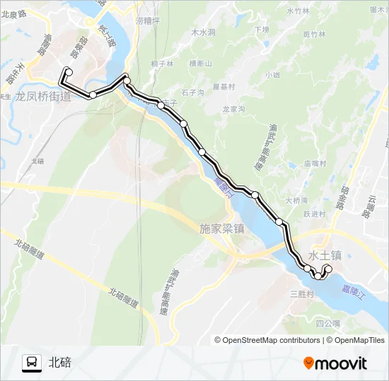 507路 Bus Line Map