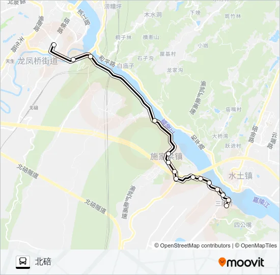 509路 Bus Line Map