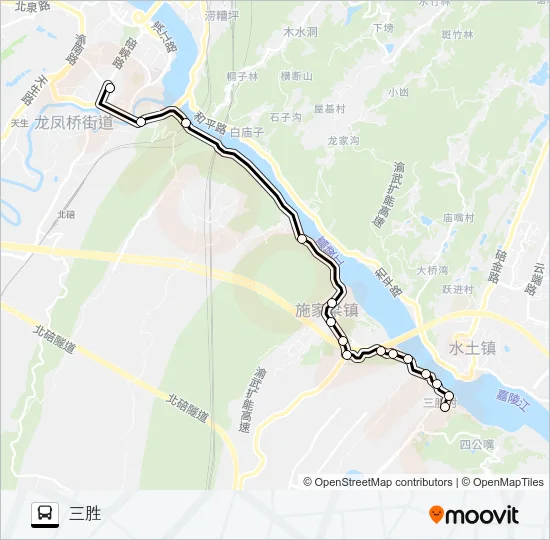 509路 Bus Line Map