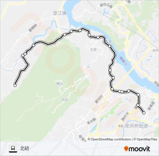 510路 bus Line Map