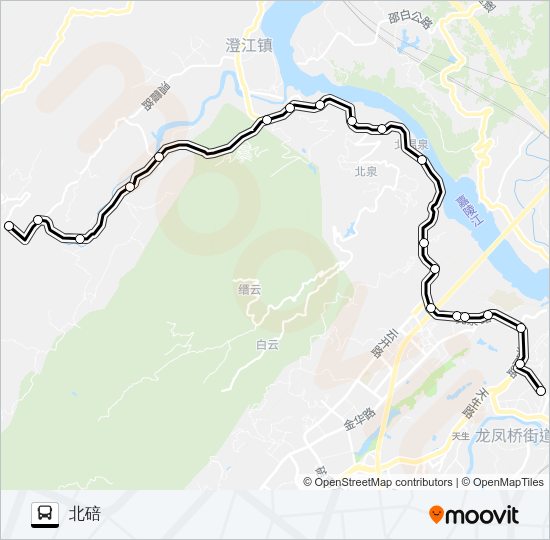 511路 Bus Line Map