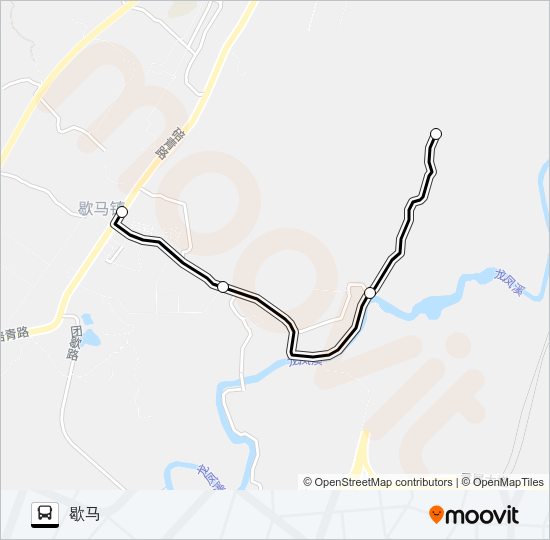 公交512路的线路图