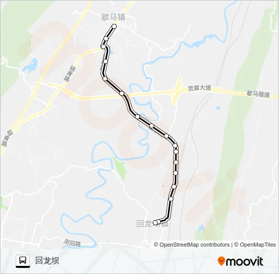 517路 Bus Line Map