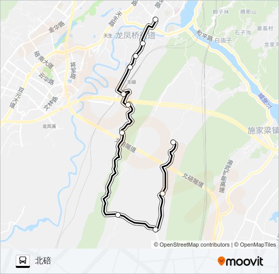 527路 bus Line Map