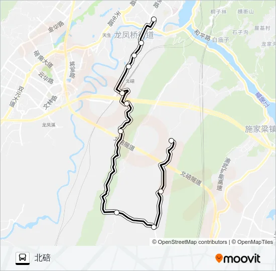 527路 Bus Line Map
