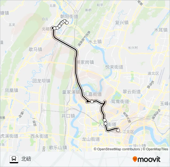 532路 Bus Line Map