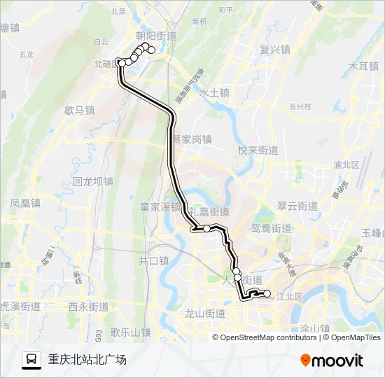 532路 Bus Line Map